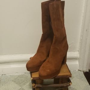Forever 21 Faux Suede Boots